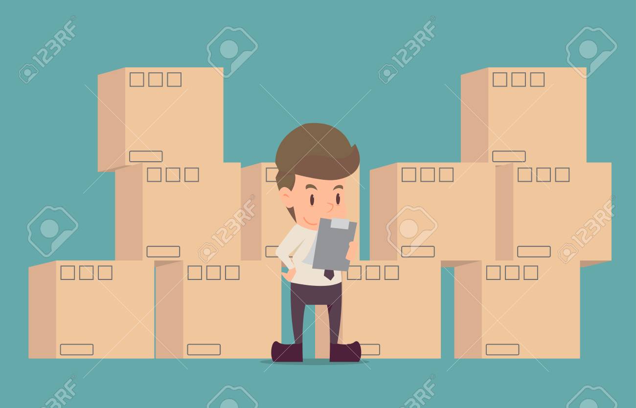 Businessman product Inspection.cartoon of business success is the concept of the man characters business, the mood of people, can be used as a background, banner, infographic. illustration vector - 91385323 Businessman product Inspection.cartoon of business success is the concept of the man characters business, the mood of people, can be used as a background, banner, infographic. illustration vector - 91385323