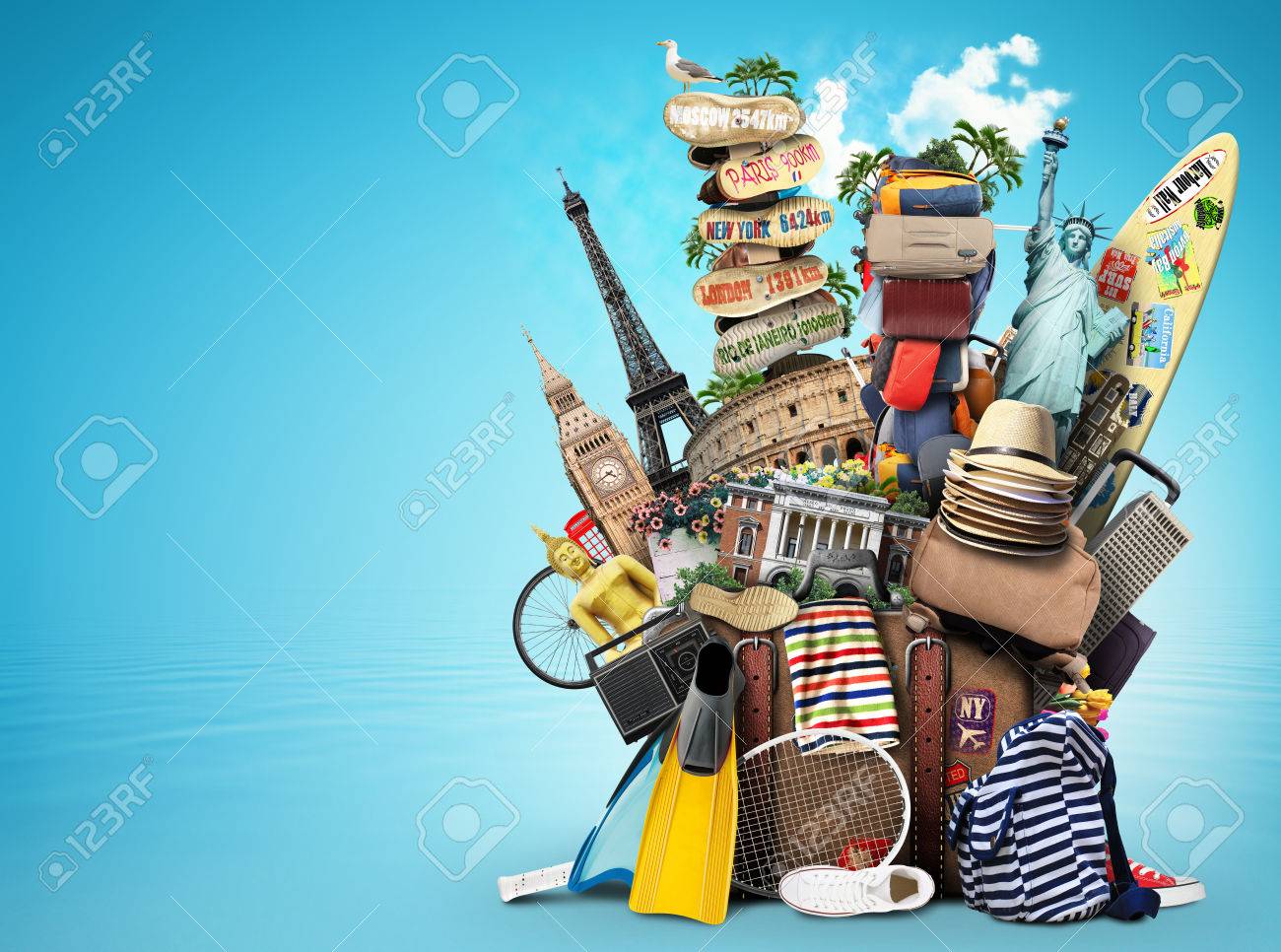 Luggage, goods for holidays, leisure and travel - 50844637 Luggage, goods for holidays, leisure and travel - 50844637