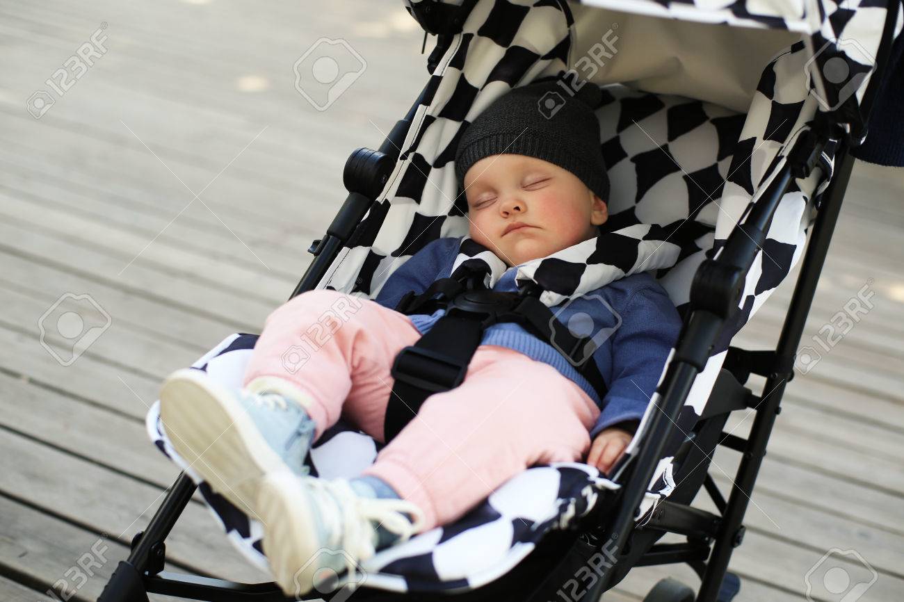 baby in a carriage