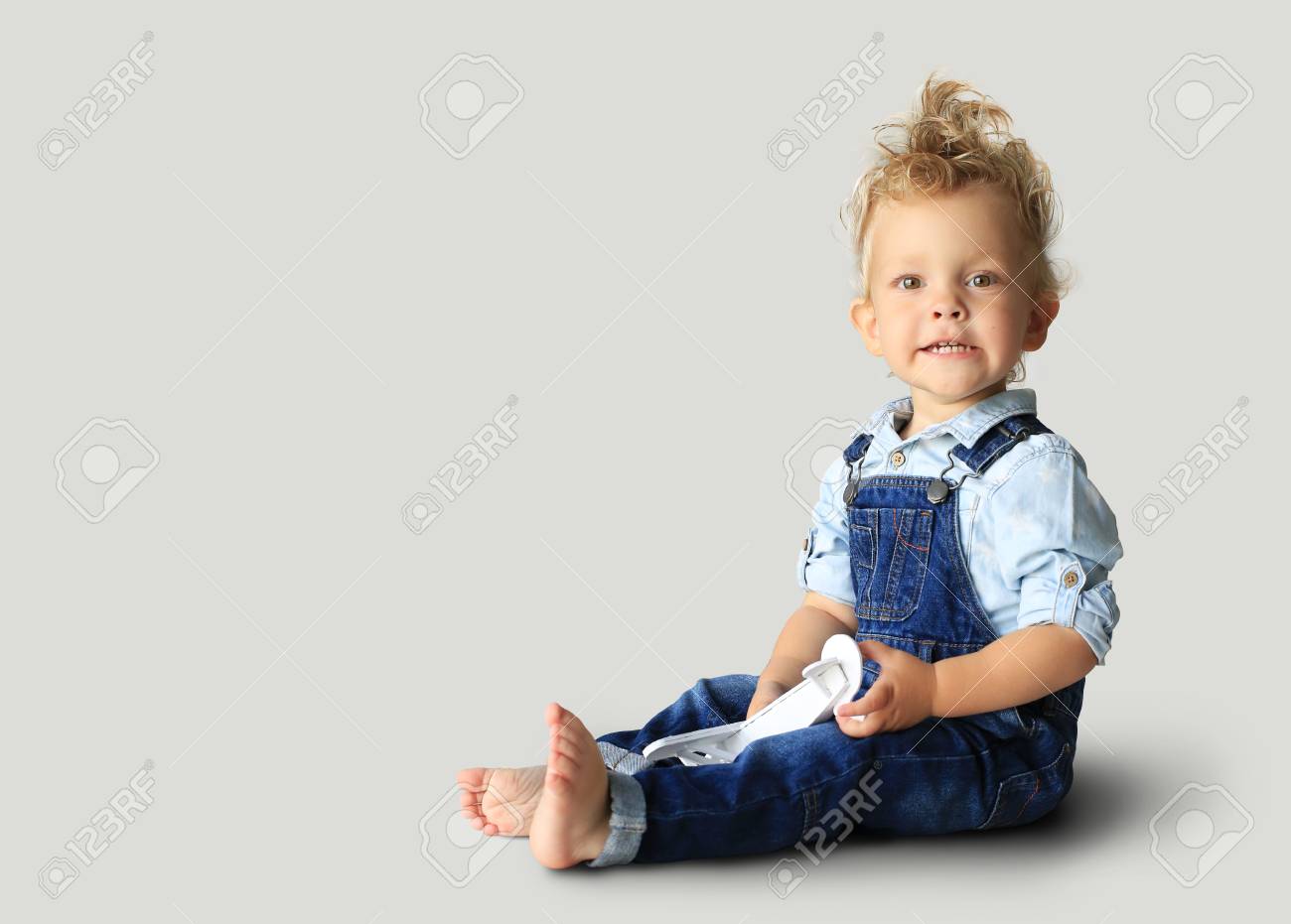 little boy denim overalls