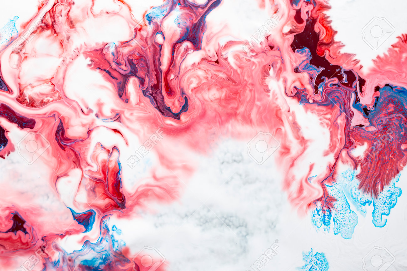 抽象画 青と白、ピンク 【公式通販】