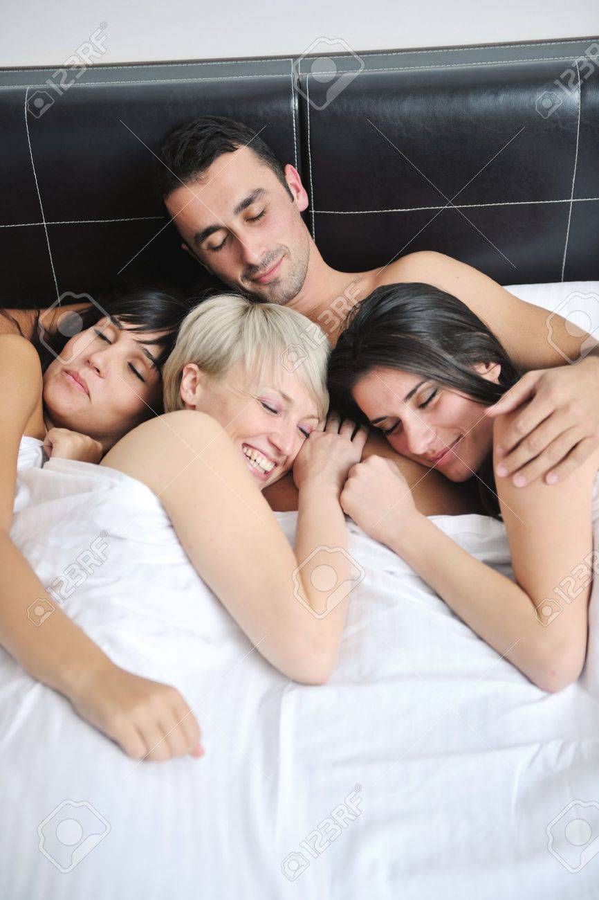 bed with girls