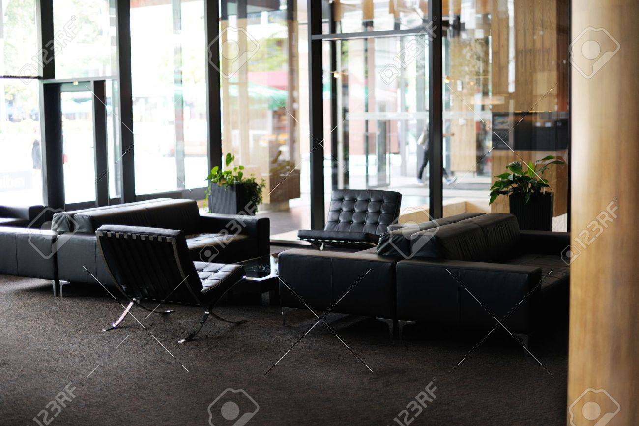 luxury hotel lobby interior with modern furniture stock photo luxury hotel lobby interior with modern furniture stock photo