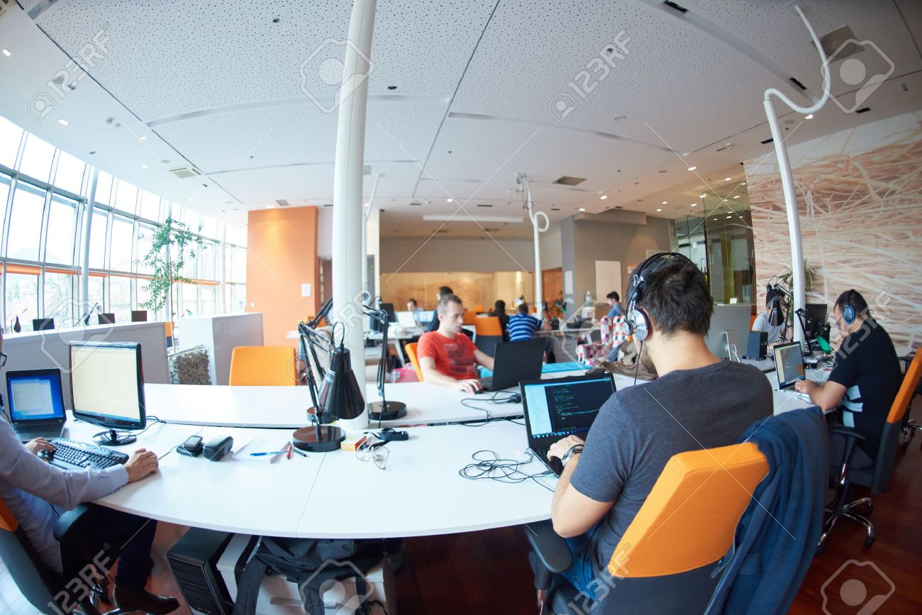 startup business people group working everyday job at modern office - 49119122 startup business people group working everyday job at modern office - 49119122