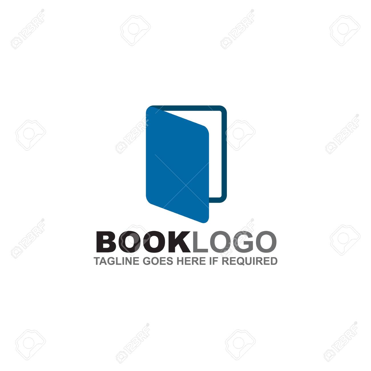 Book Logo Design Inspiration Vector Template Royalty Free Cliparts Vectors And Stock Illustration Image 126866622