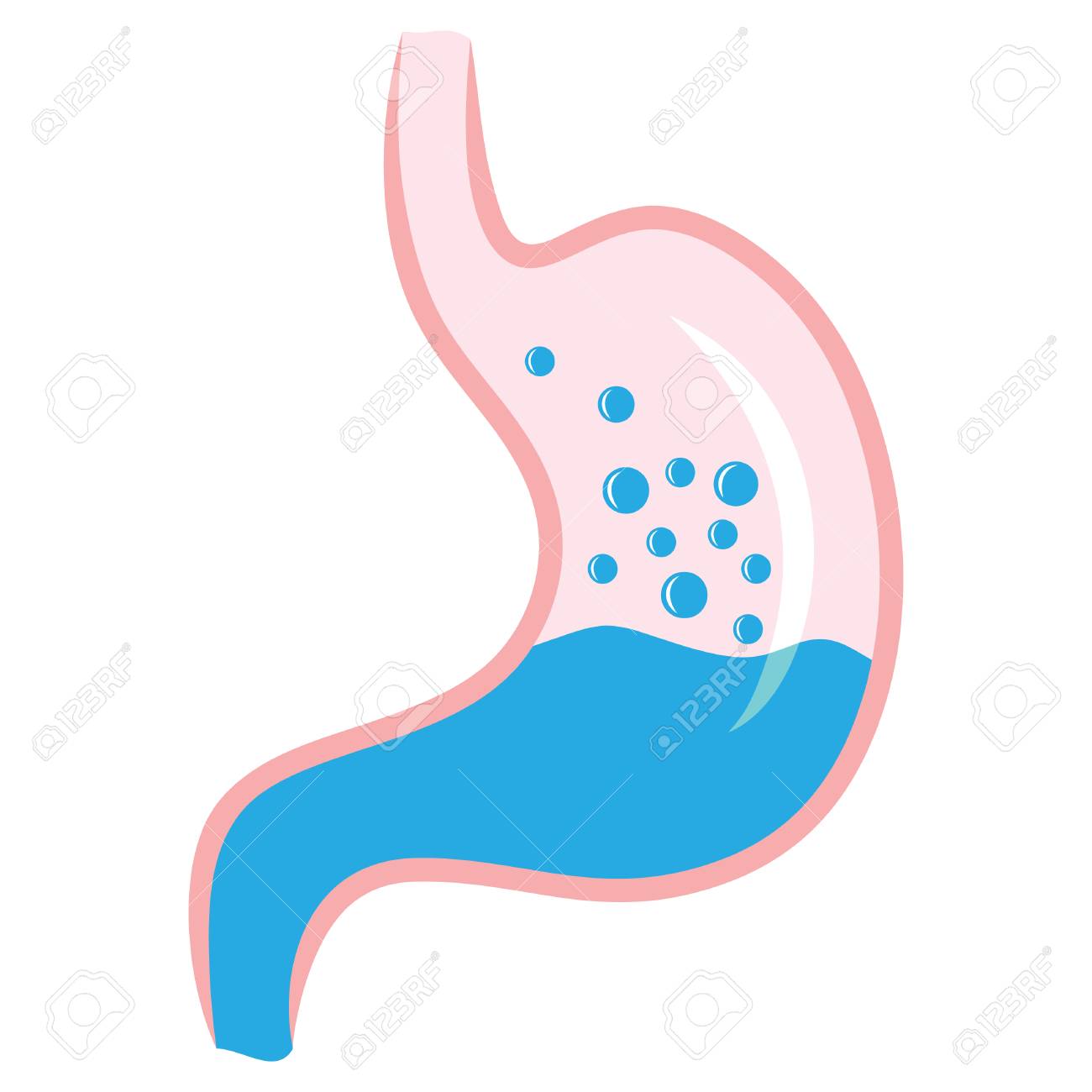 胃のアイコン ベクトルのイラスト素材 ベクタ Image