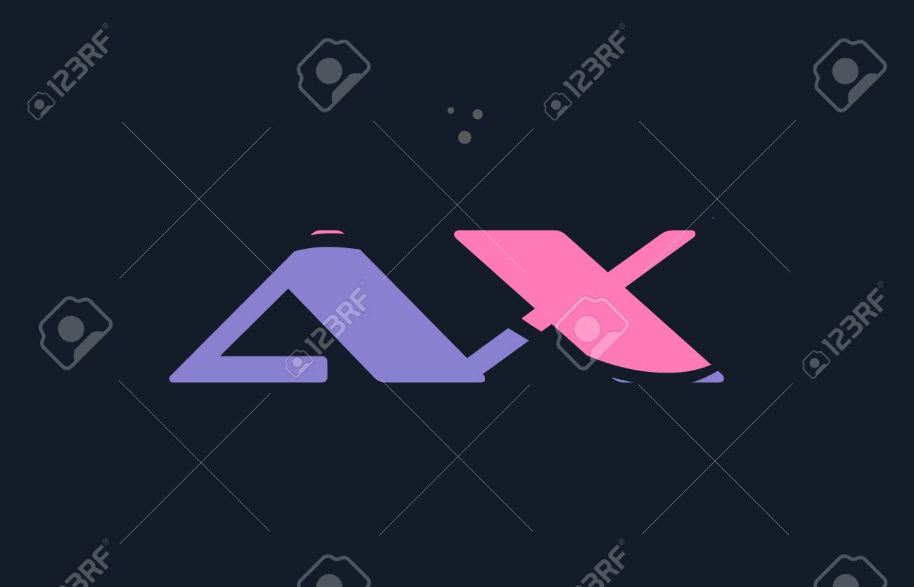 도끼 도끼 분홍색 마젠타 색 알파벳 로고 편지 보라색 글꼴 크리 에이 티브 텍스트 도트 회사 벡터 아이콘 디자인 템플릿 로열티 무료  사진, 그림, 이미지 그리고 스톡포토그래피. Image 79821431