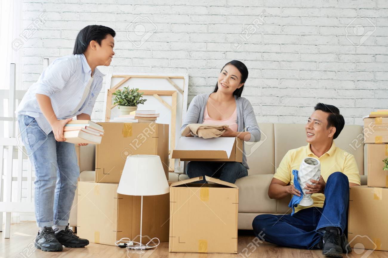 Enjoying Process of Unpacking Stuff - 102502741 Enjoying Process of Unpacking Stuff - 102502741