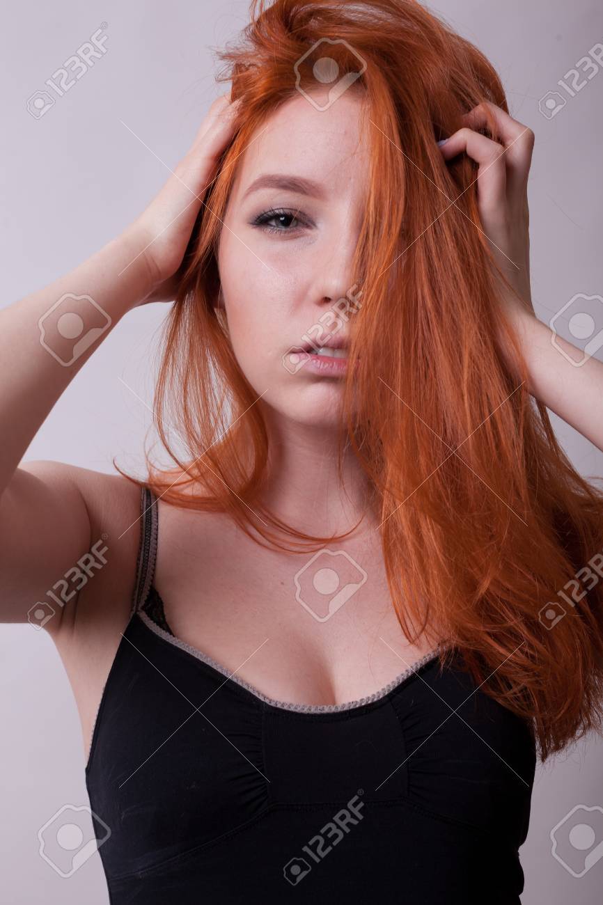 Busty Redhead Girl Busty Redhead Girl