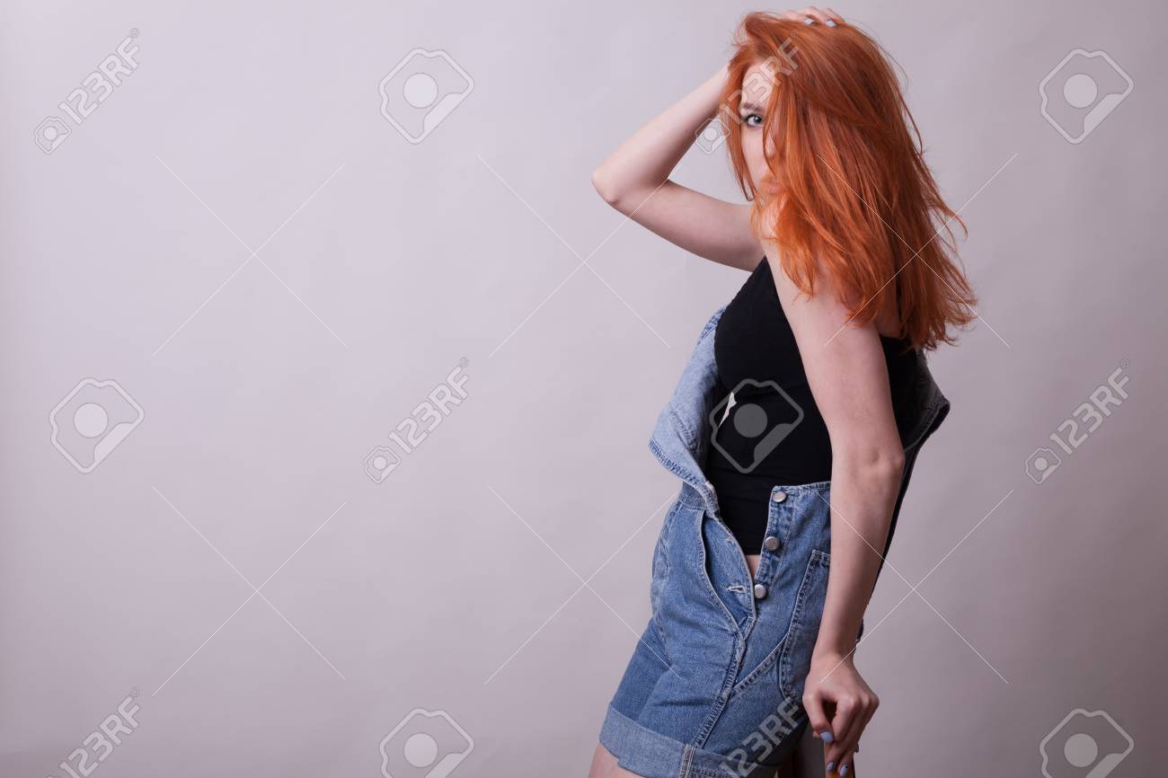 Busty Redhead Girl Busty Redhead Girl