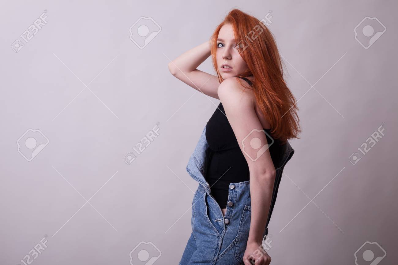 Busty Redhead Girl Busty Redhead Girl