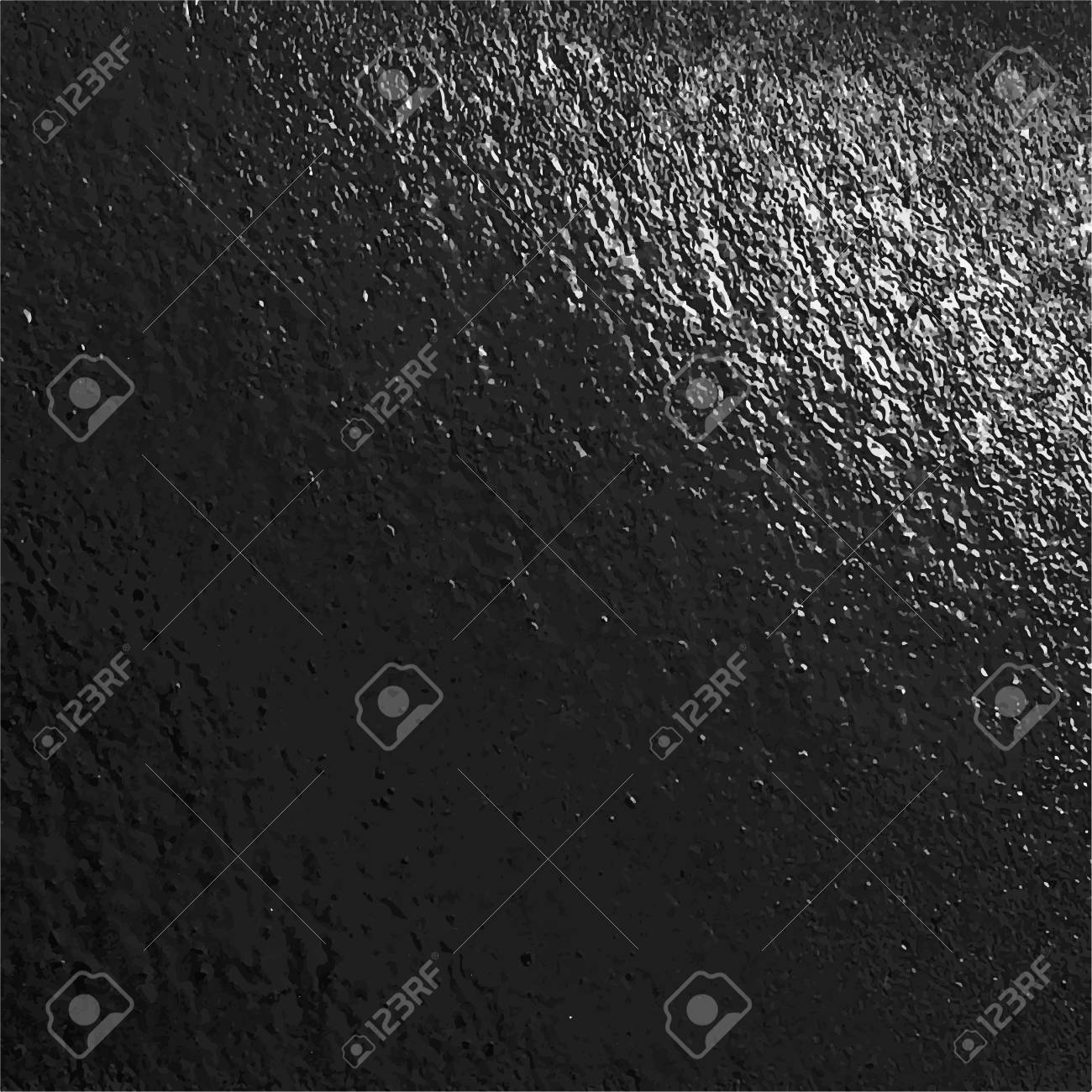 vector black foil background template for cards hand drawn paint black template background