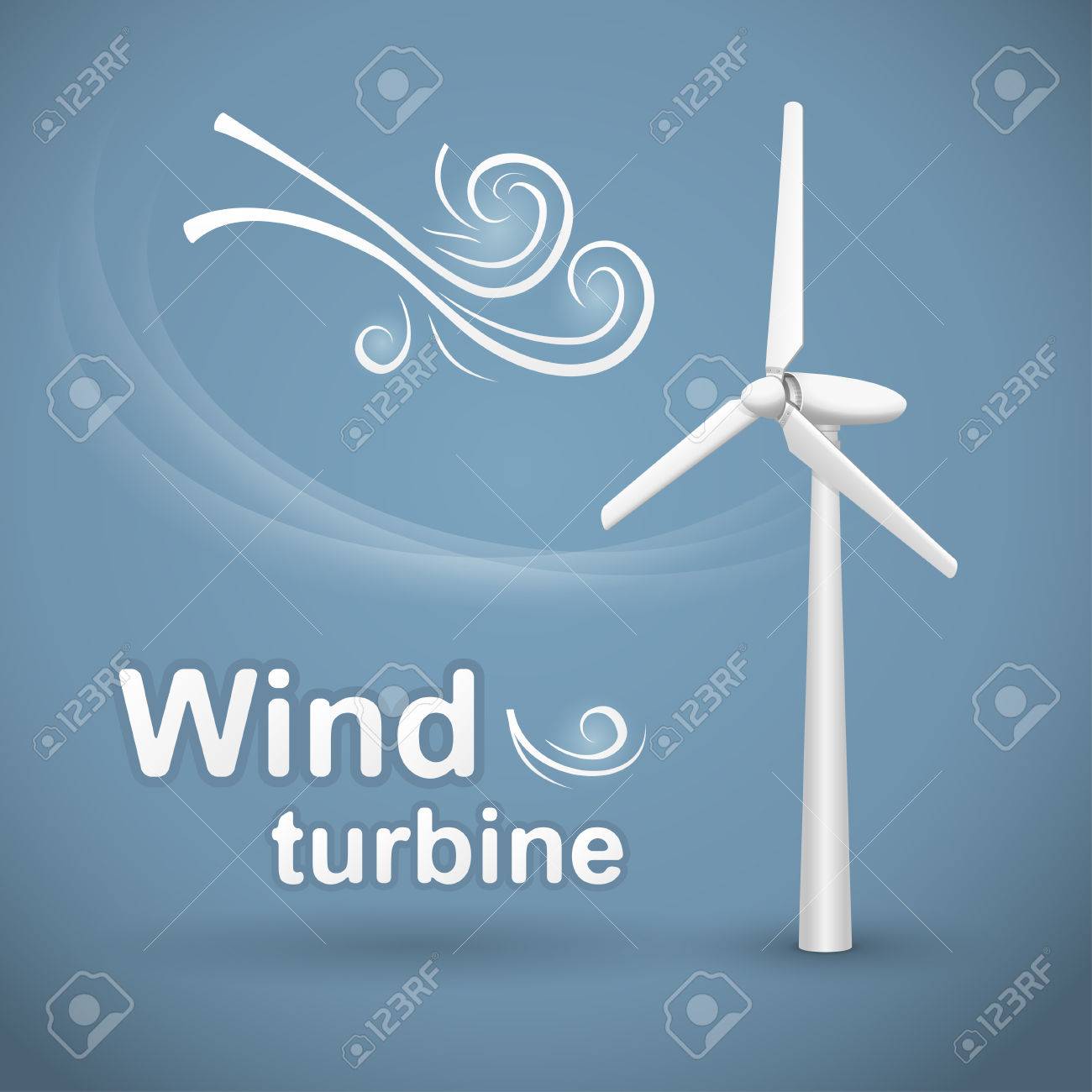 Turbina Viento. De Energía Eólica Generador Ilustraciones Svg, Vectoriales, Clip Art Libre De Derechos. Image 25549927.