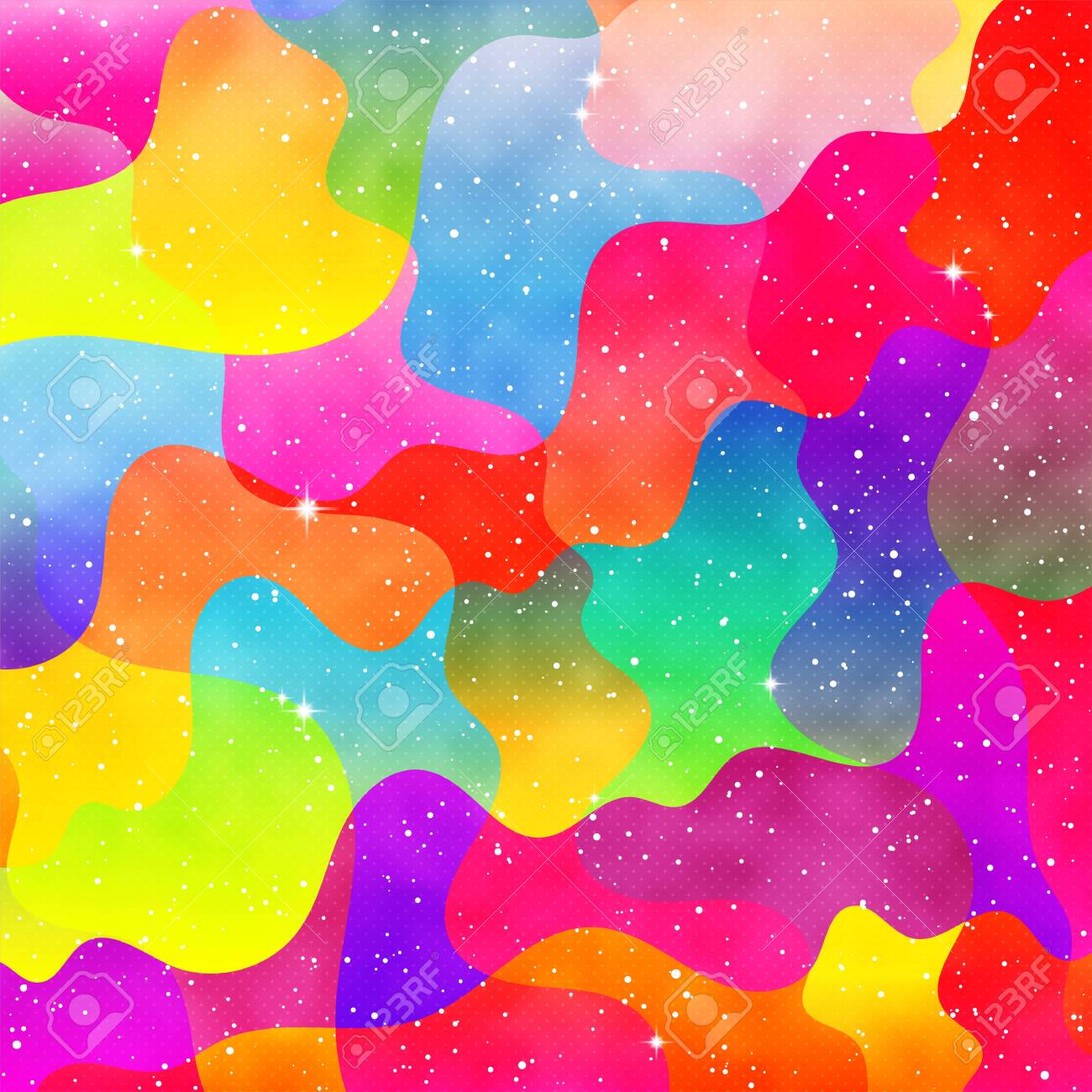 Gradient Fluid Geometric Creative Background Fancy For Cards Royalty Free Cliparts Vectors And Stock Illustration Image