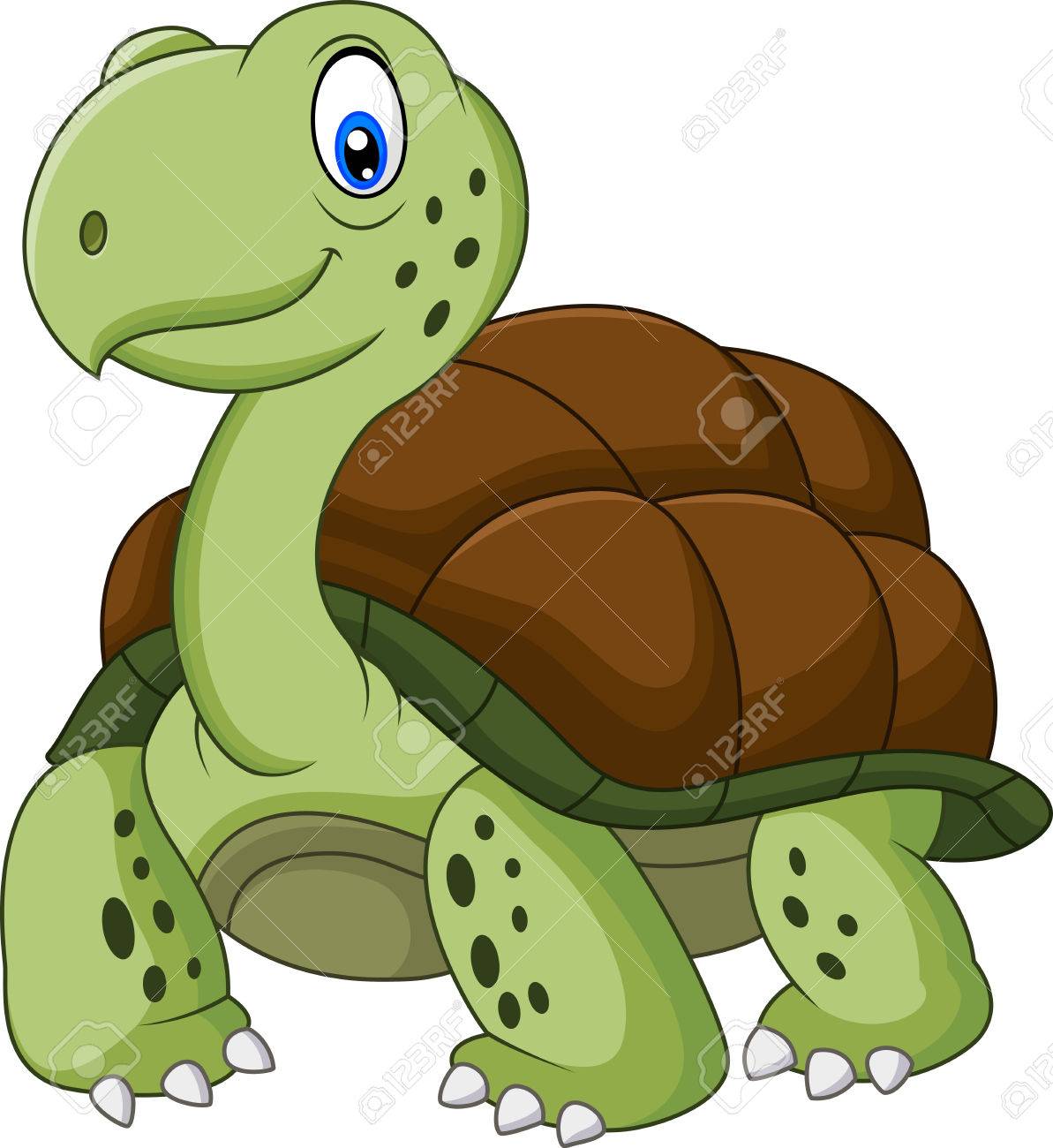 Vector Illustration Of Funny Turtle Cartoon Royalty Free Cliparts Vectors And Stock Illustration Image