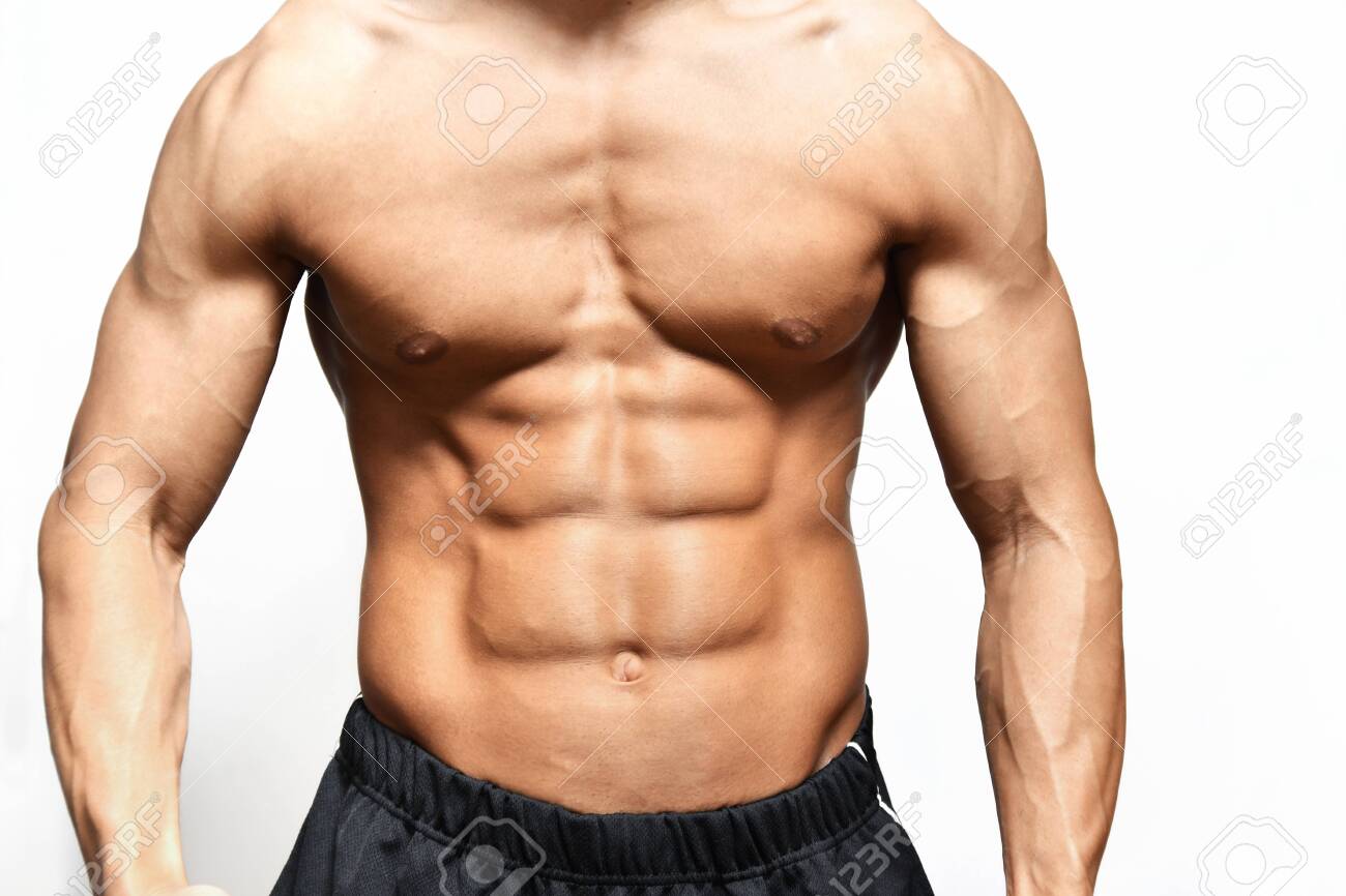 The body of a trained young man - 131721915 The body of a trained young man - 131721915