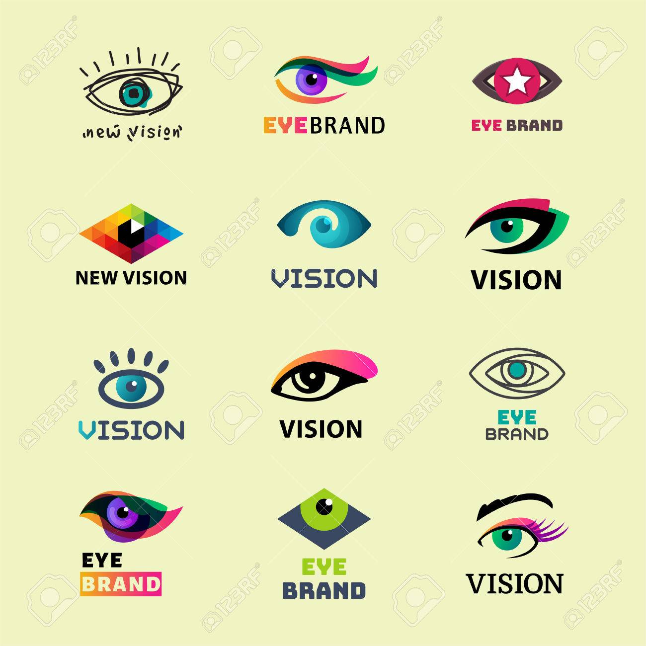 eye blinker business icon daylight glimmer template logotype