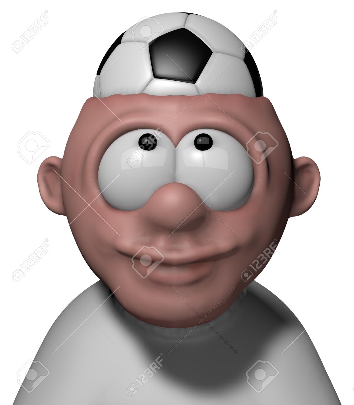 soccer ball head