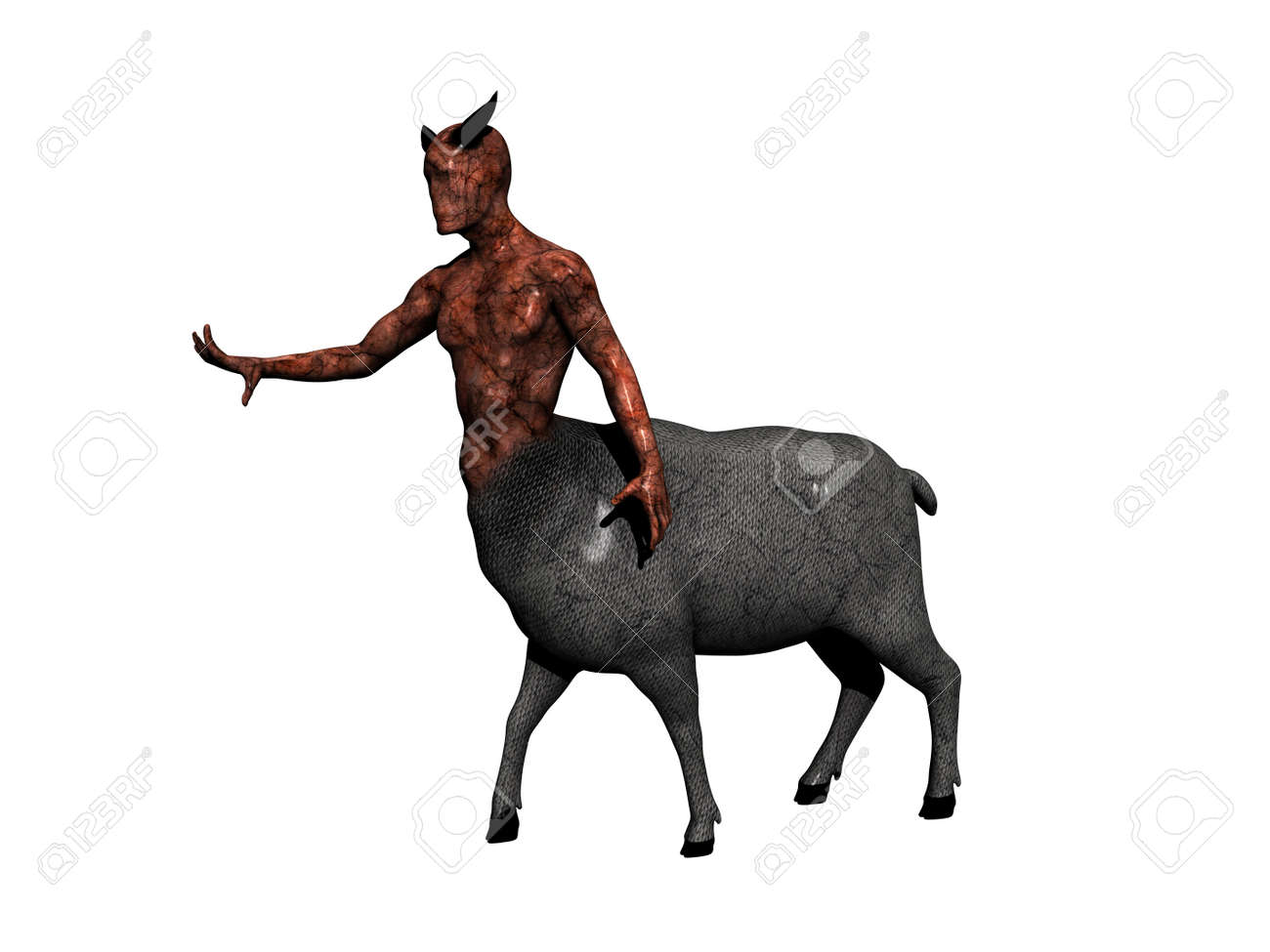 Zentauer Half Human Half Horse Stock Photo, Picture and Royalty Free Image.  Image 156860174., image size:1300x975