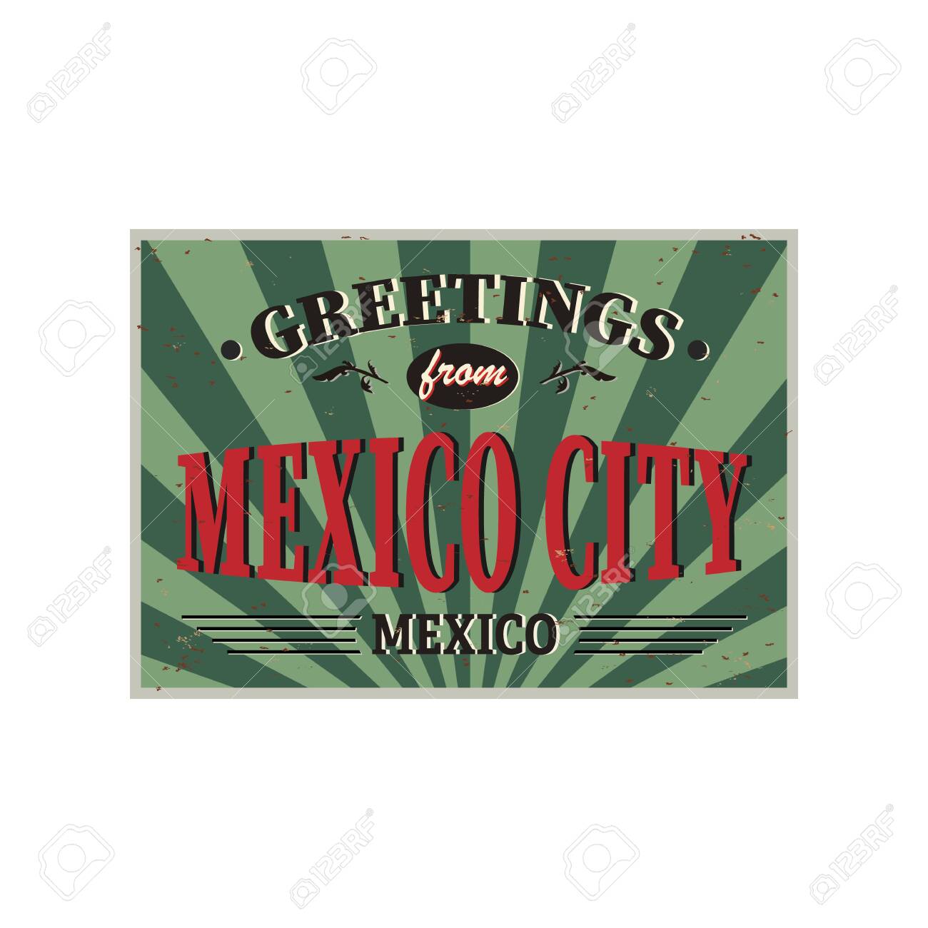 Vintage Lot of Mexico Souvenir Postcards