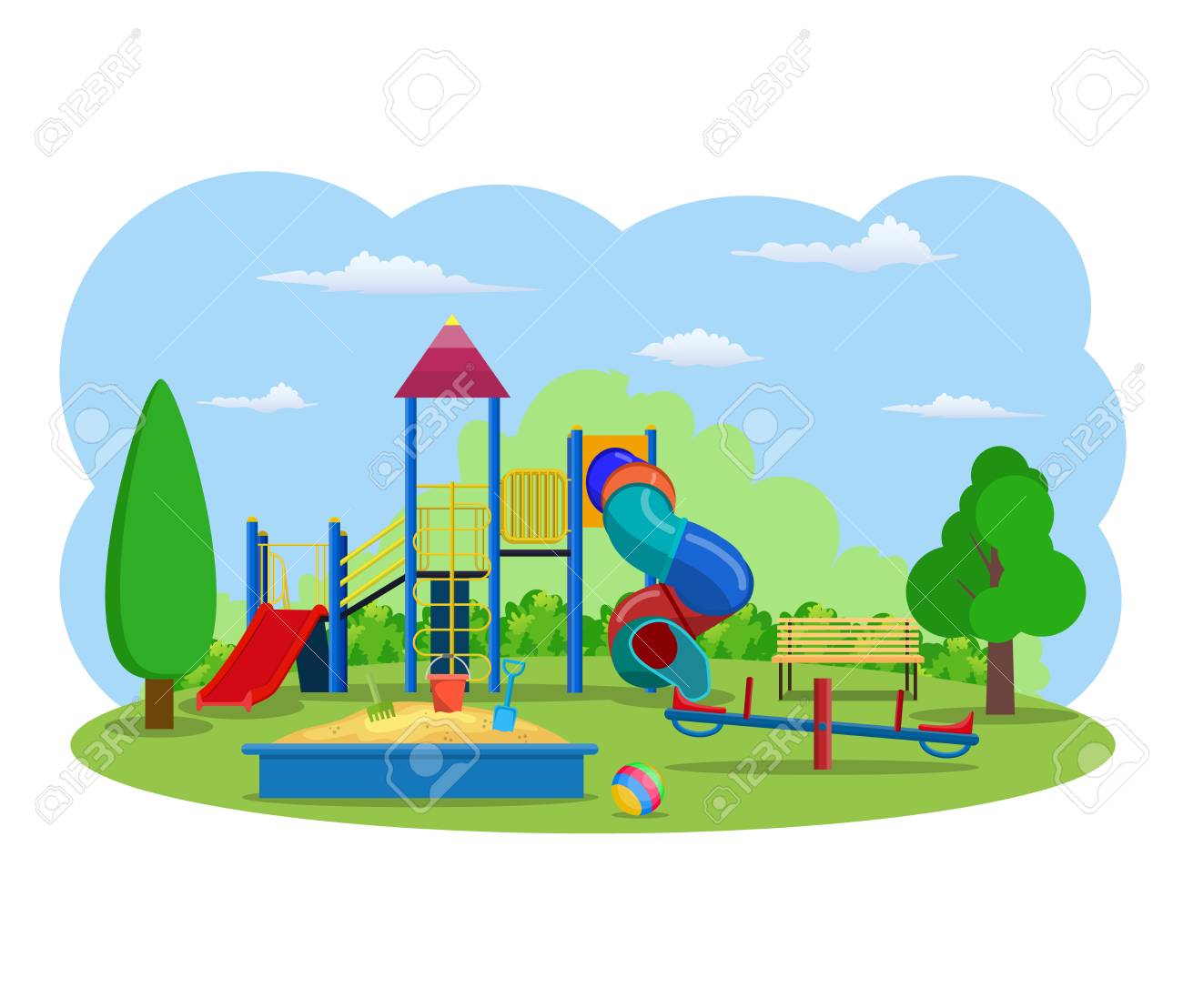 construccion juegos infantiles