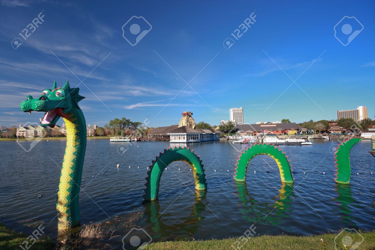 lego dragon downtown disney