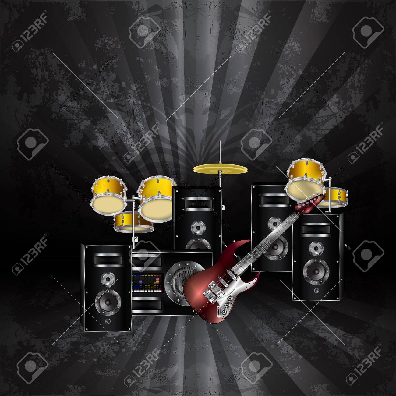 Background drums for guitar Clearance