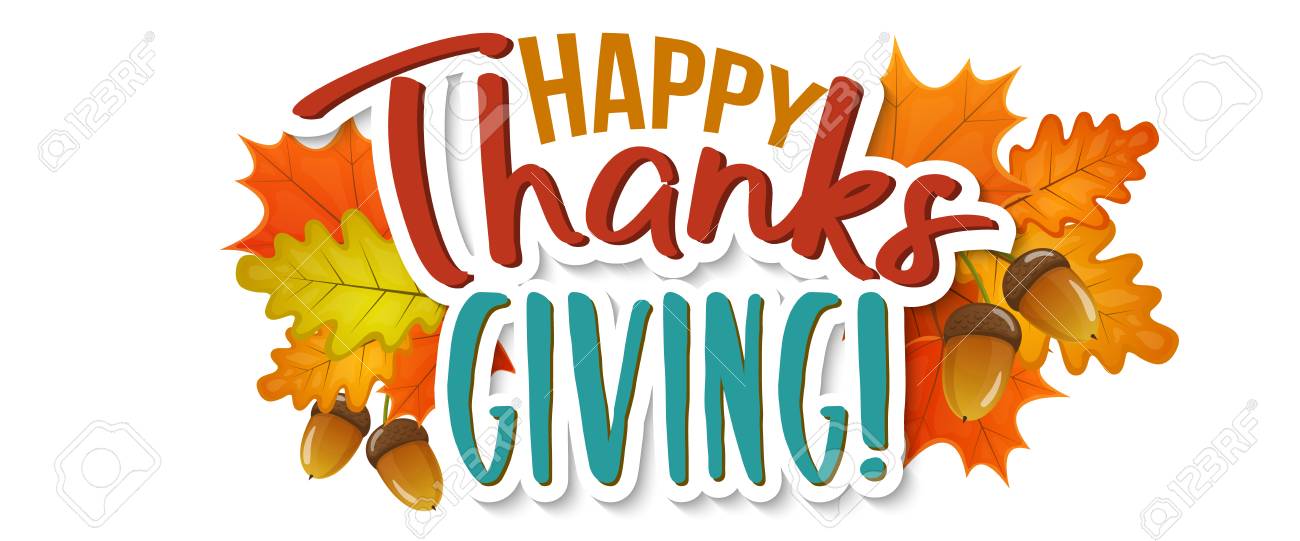 Thanksgiving day greetings and autumn leaves, cartoon illustration. Thanksgiving Day background for decoration. Vector - 89978440 Thanksgiving day greetings and autumn leaves, cartoon illustration. Thanksgiving Day background for decoration. Vector - 89978440