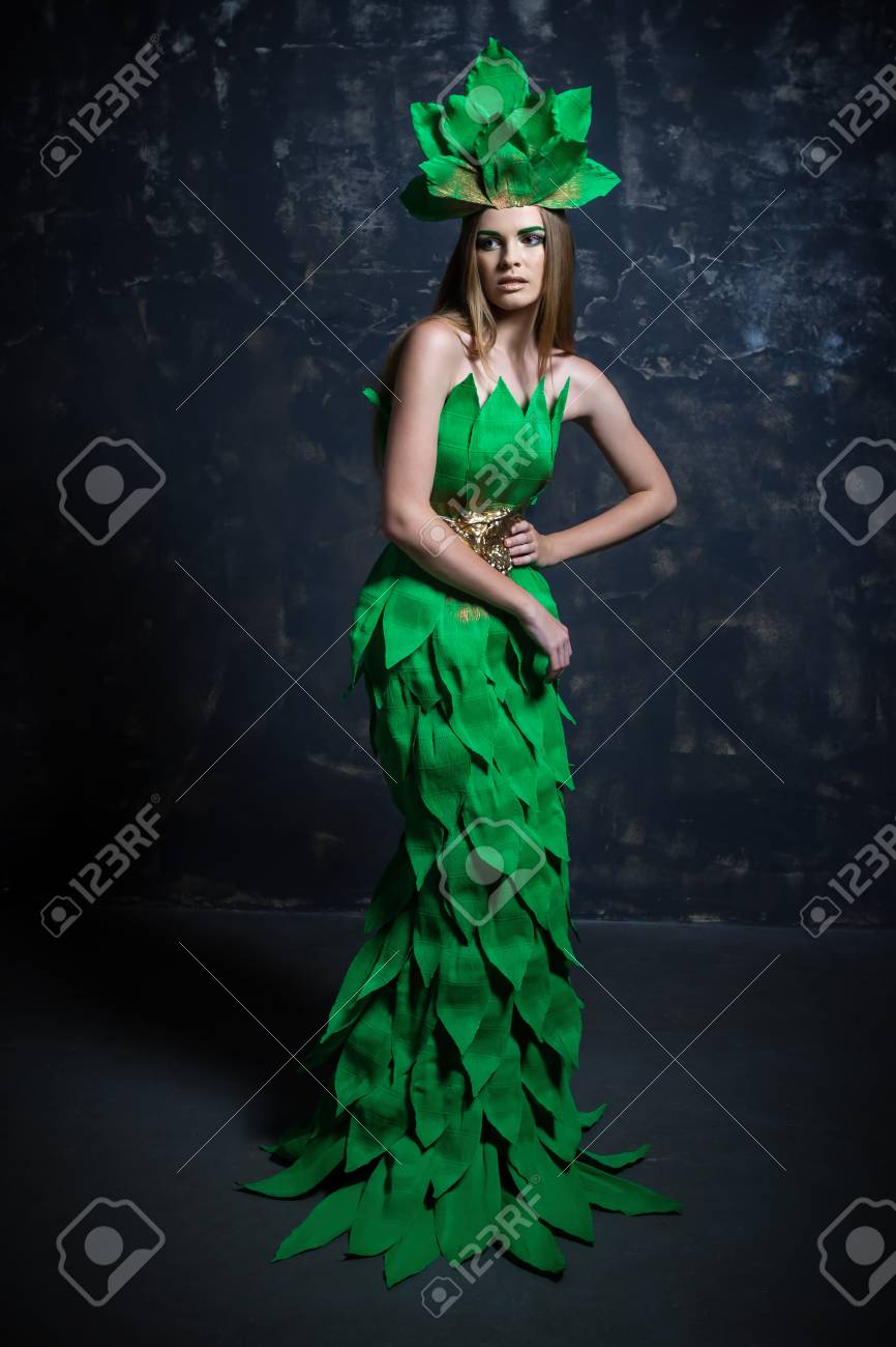 robe verte sexy
