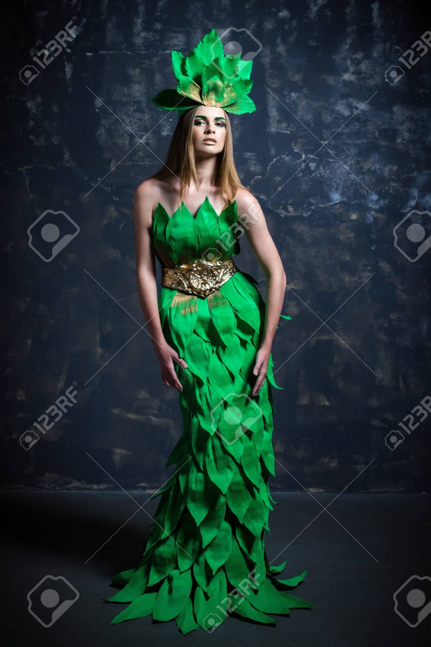 robe verte sexy
