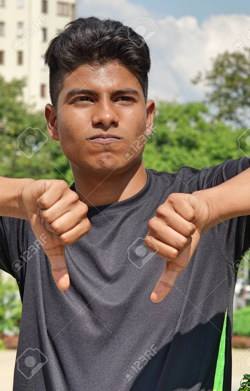 Latino boy thumbs free pic 777