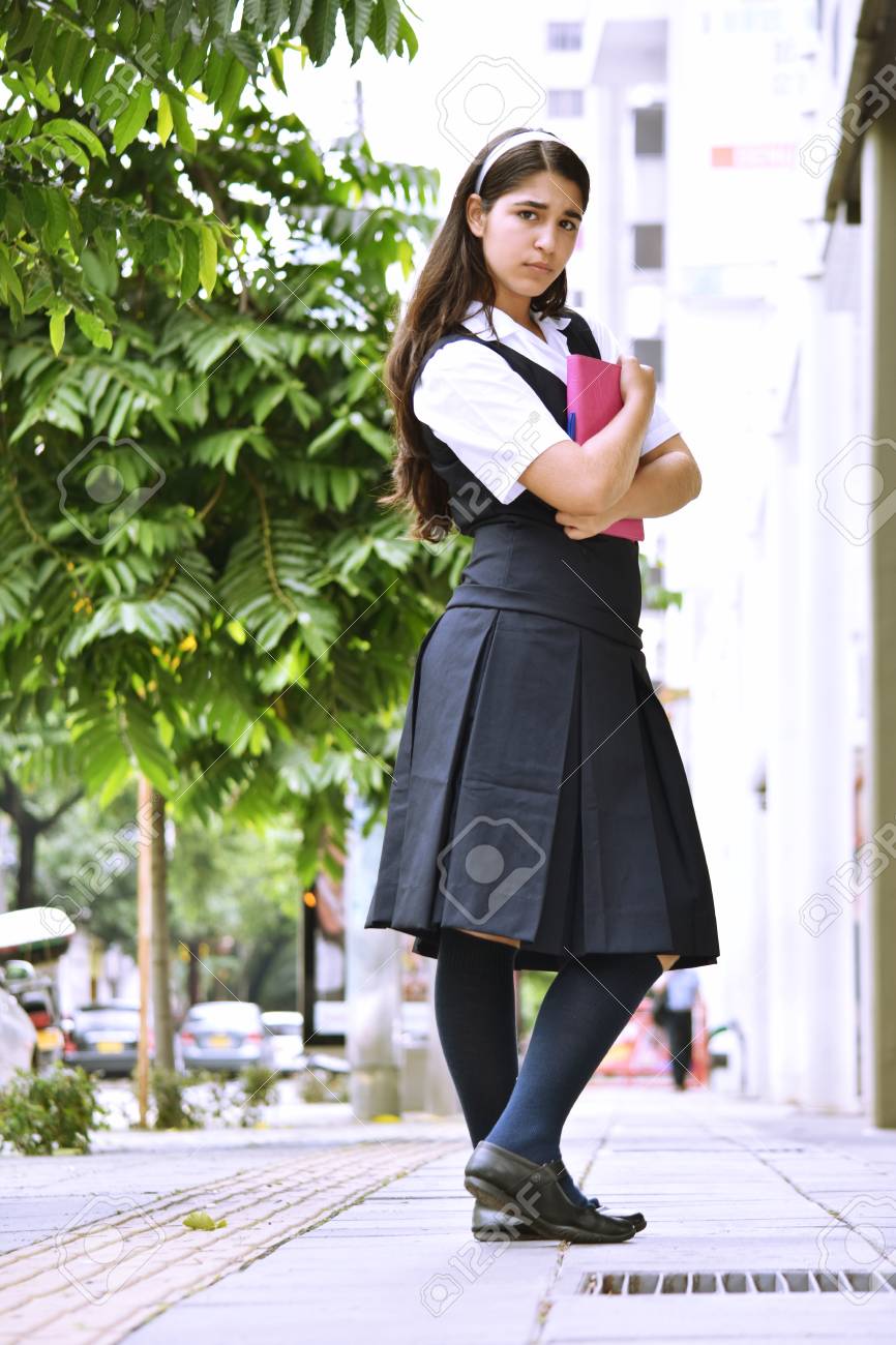 Latina Teen Schoolgirl