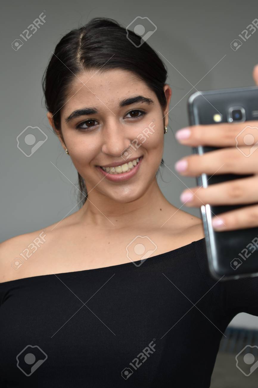 Young School Teen Selfie Young School Teen Selfie