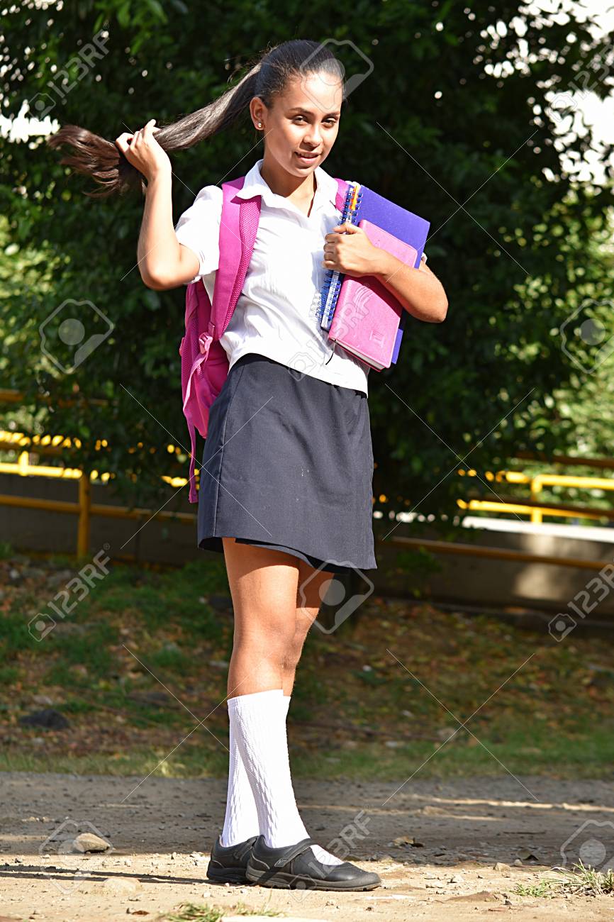 Latina Teen Schoolgirl