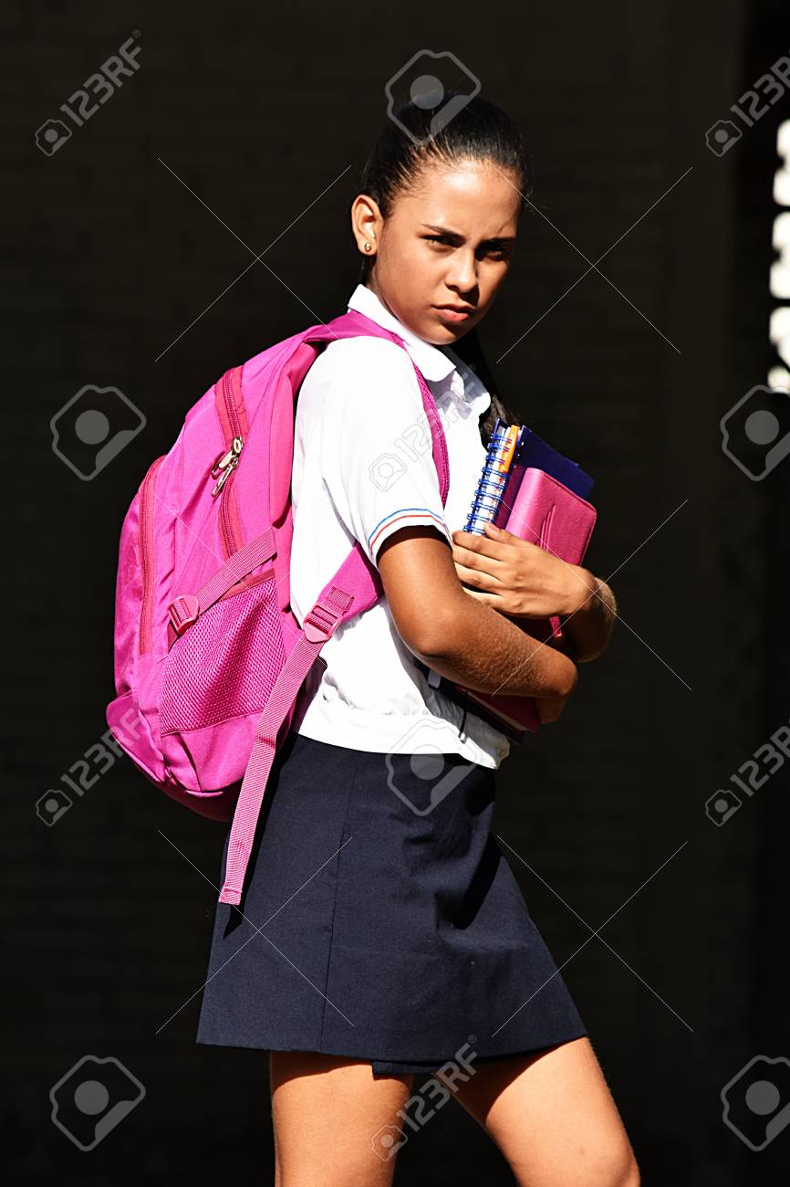 Latina School Girl