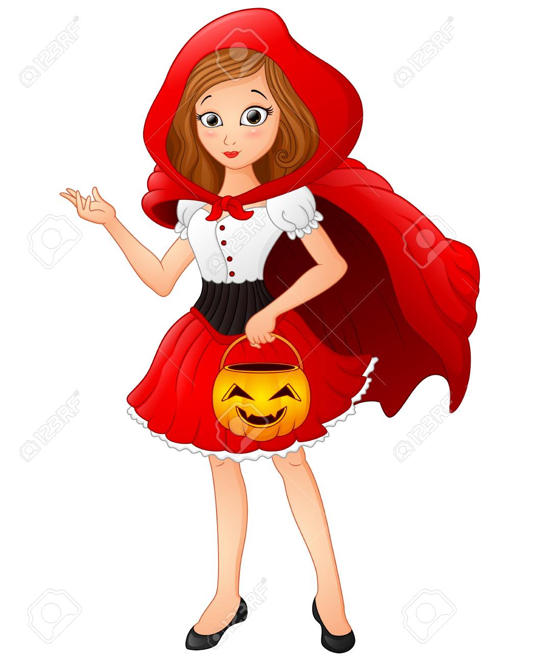 caperucita roja traje