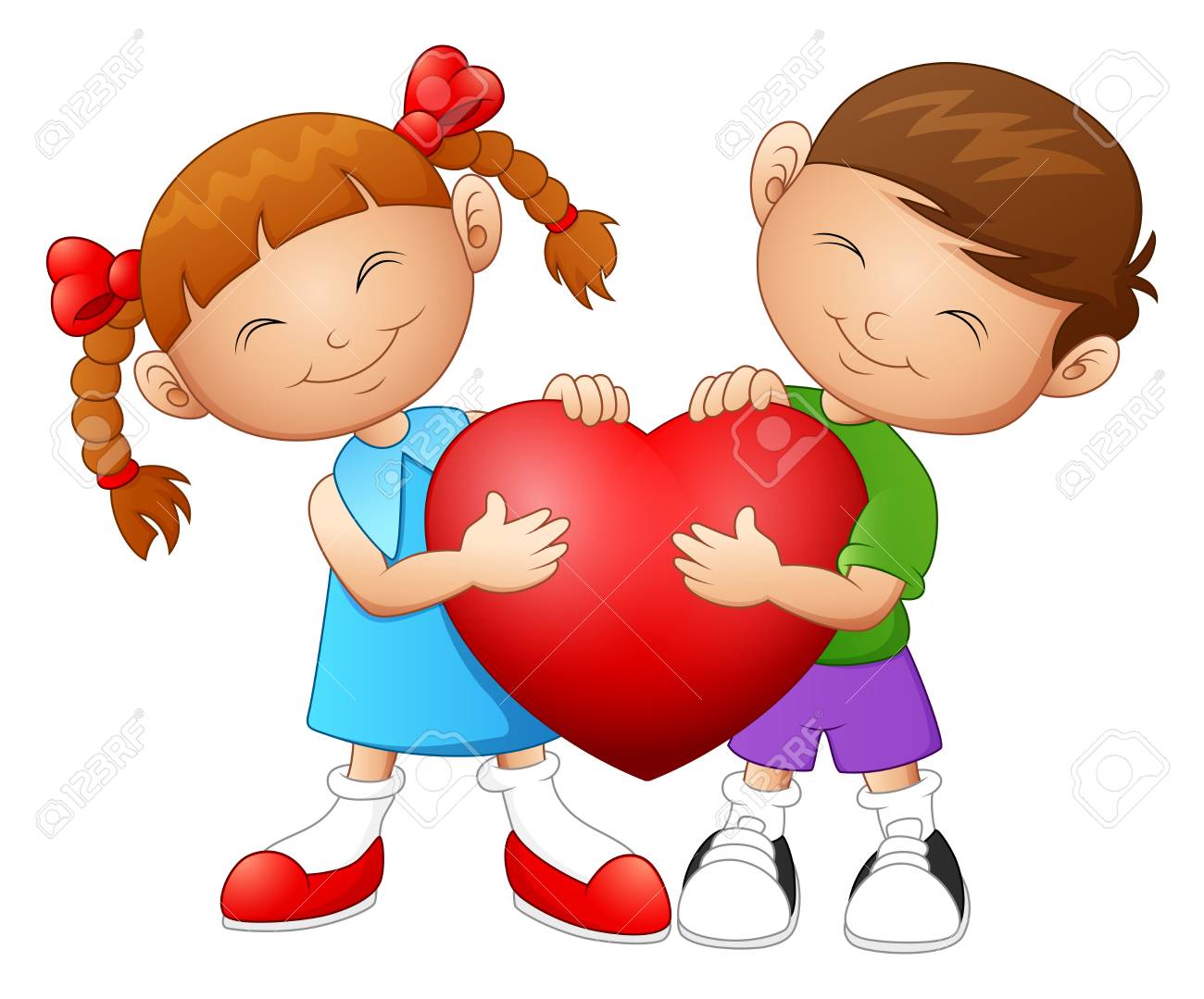 Caricatura Pareja En El Corazón De La Celebración Del Amor Fotos Retratos Imágenes Y Fotografía De Archivo Libres De Derecho Image 71573804