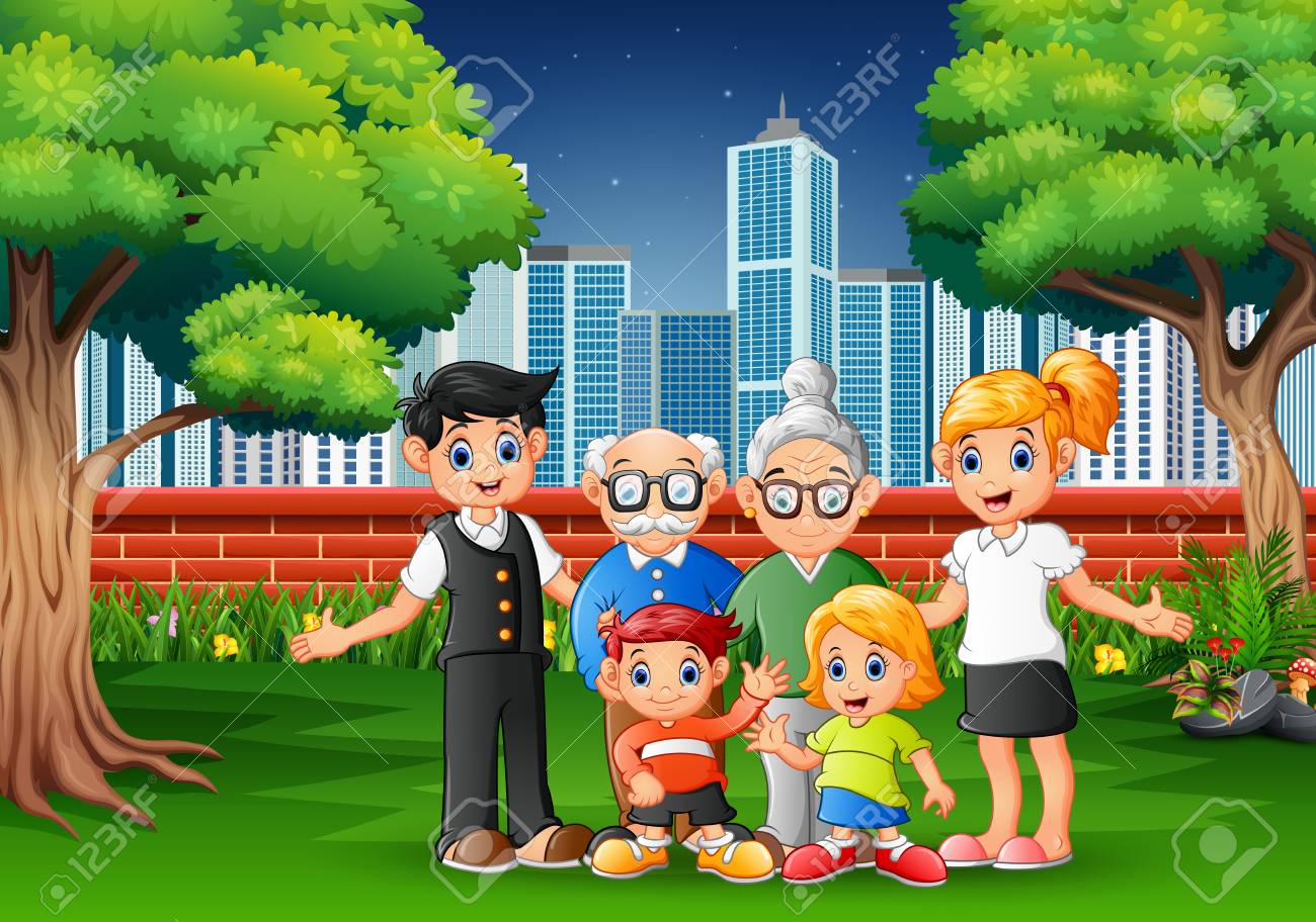 Cartoon Family Members Cartoon Family Members