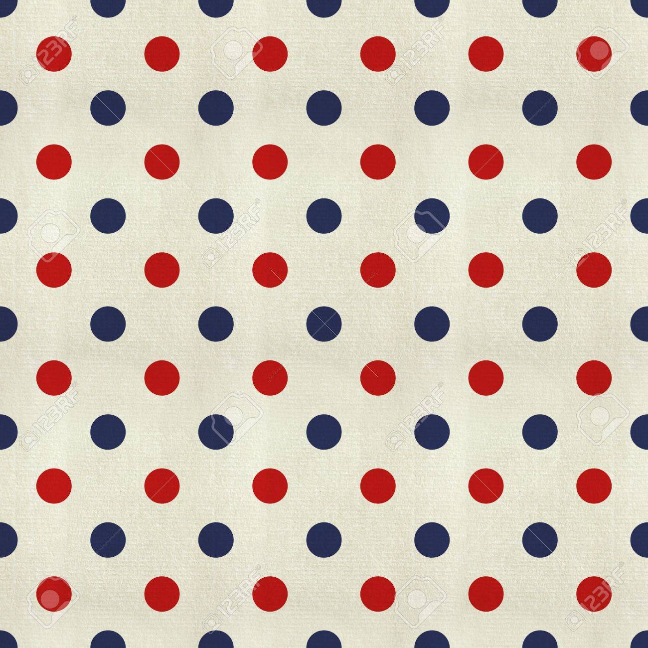 アメリカの国旗の色の水玉テクスチャ パターン の写真素材 画像素材 Image