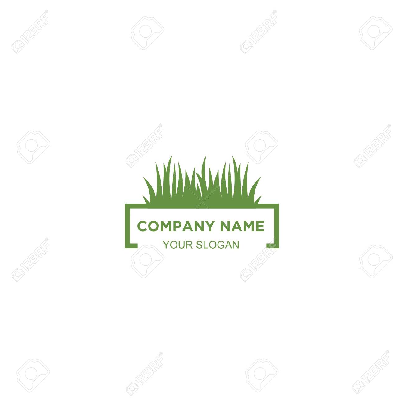 simple lawn care logo design creative lawn service names