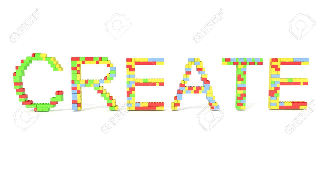 create word from blocks