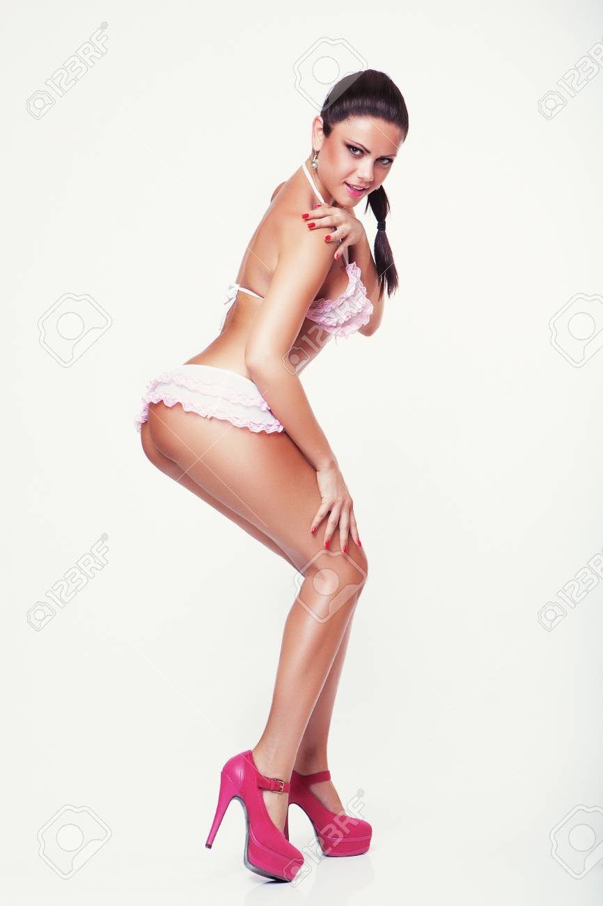 zdenek fotoduki kintrCute Sexy Girl In Pink Lingerie With