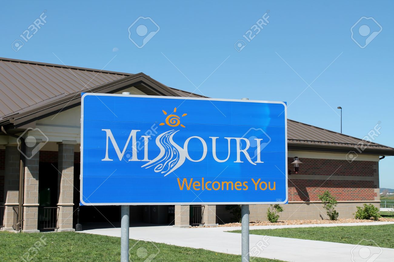 State Of Missouri Welcome Sign Stock Photo Picture And Royalty Free Image Image 24709240