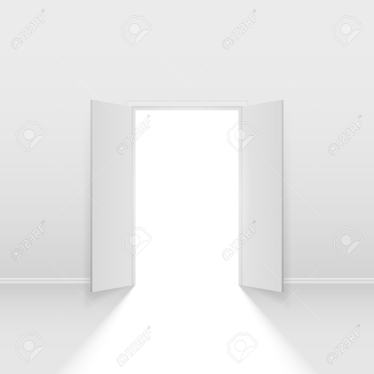 Open White Door Open White Door
