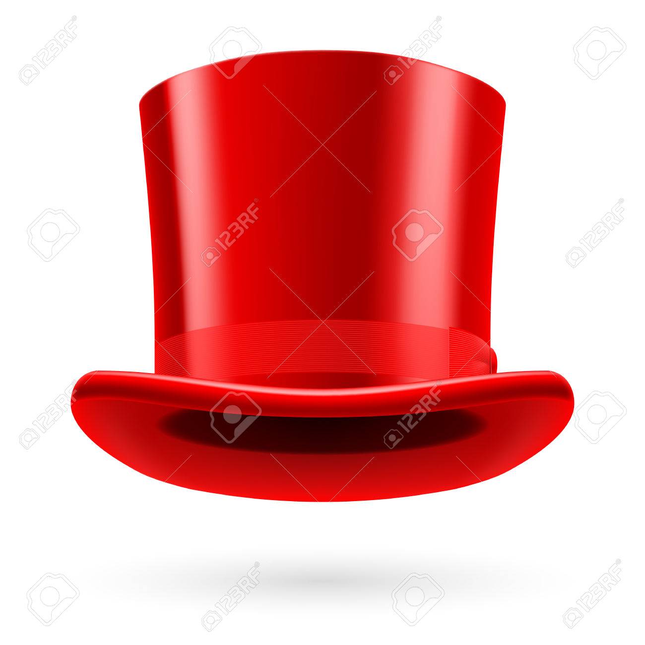 red top hat