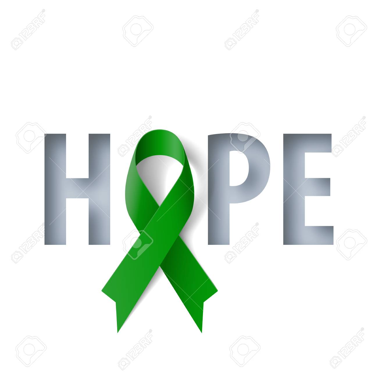 Banner With Hope Lettering And Symbol Of Liver Cancer Awareness Realistic Ribbon Design Template For Info Graphics Or Websites Magazines Royalty Free Cliparts Vectors And Stock Illustration Image 128502450