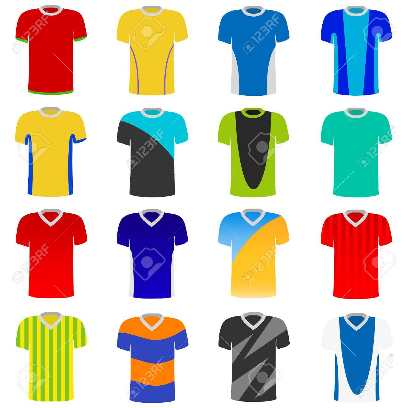 T shirt flat design Clearance