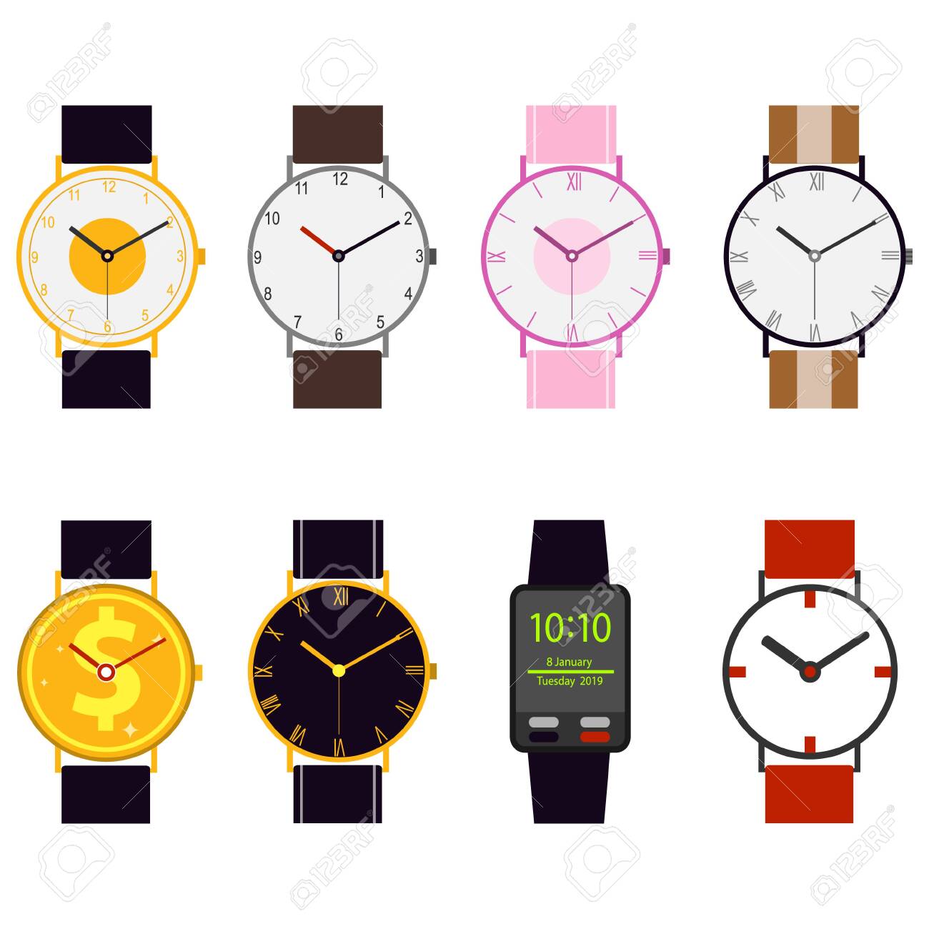 electronic wrist watch