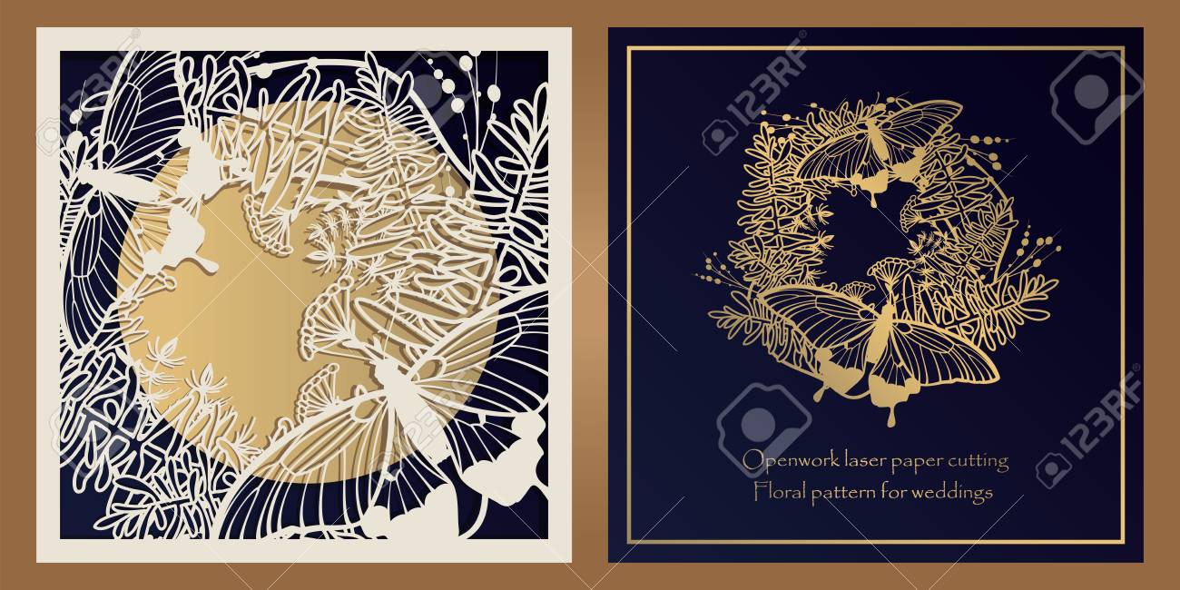 envelope design invitations for laser paper cutting square envelope for invitations