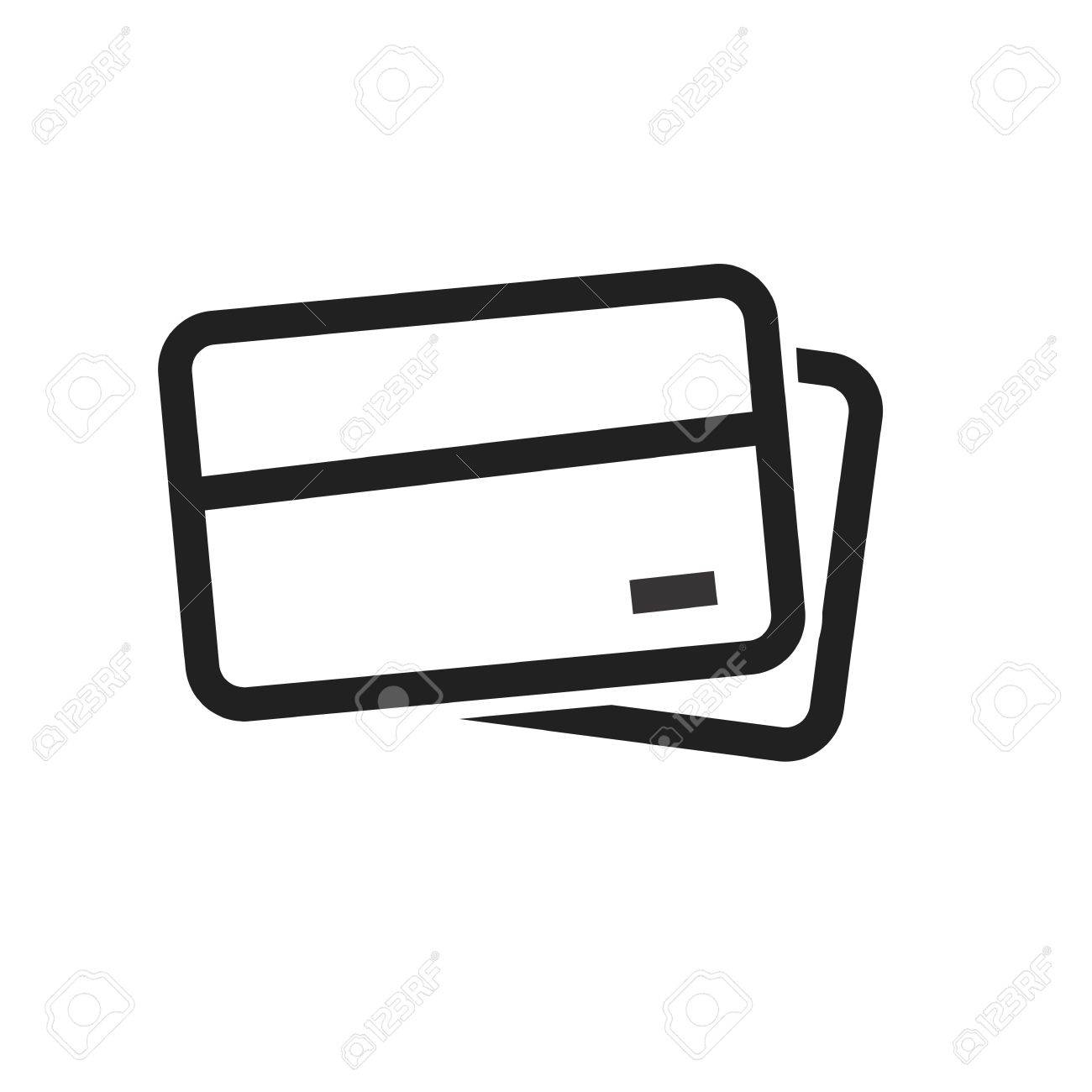 クレジット カード デビット カード Visa カードのアイコン ベクトル画像 ショッピング ビジネス E コマースにも使用できます Web アプリ 携帯アプリ 印刷メディアに適しています のイラスト素材 ベクタ Image